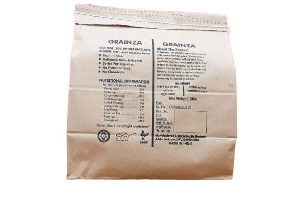 Grainza 100% MP Sharbati Atta - Image 2